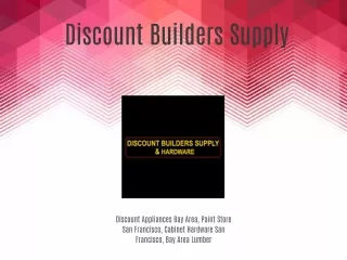 Discount Builders Supply