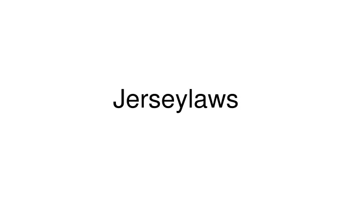 jerseylaws