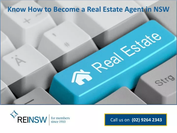 know how to become a real estate agent in nsw