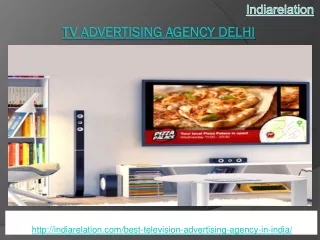 Find the best TV advertising agency delhi