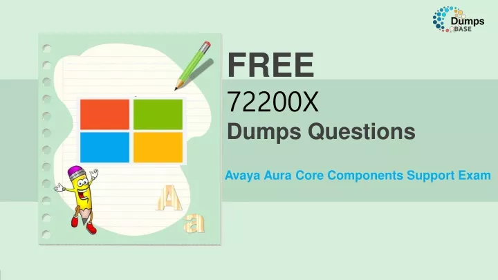 free 72200x dumps questions
