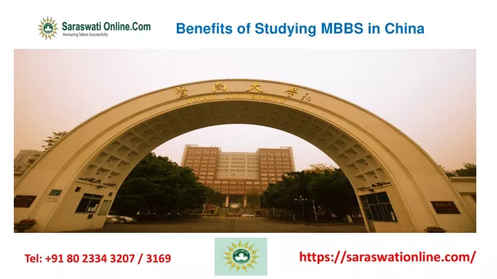 benefits of studying mbbs in china