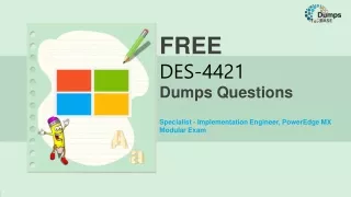 free des 4421 dumps questions