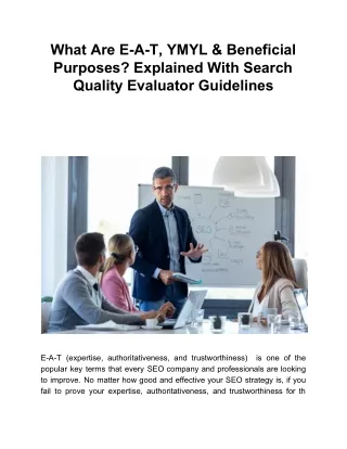 what are e a t ymyl beneficial purposes explained