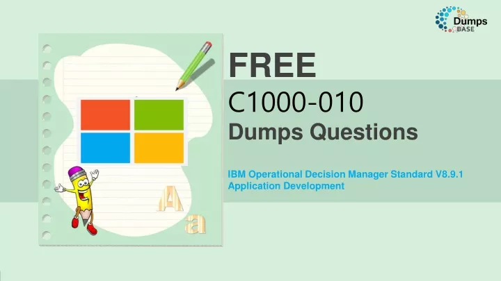 free c1000 010 dumps questions