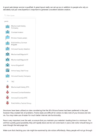 a good web design service is qualified a great