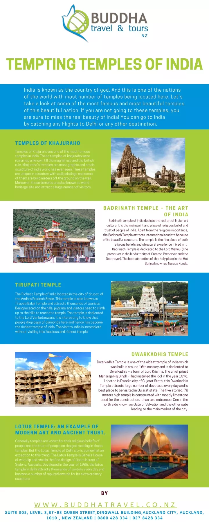 tempting temples of india