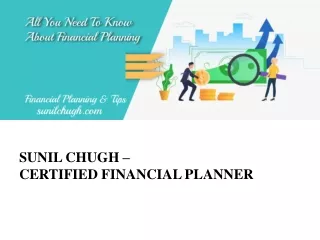 sunil chugh certified financial planner