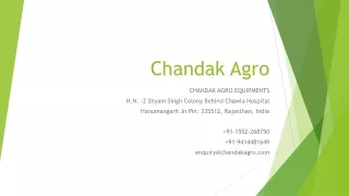 chandak agro