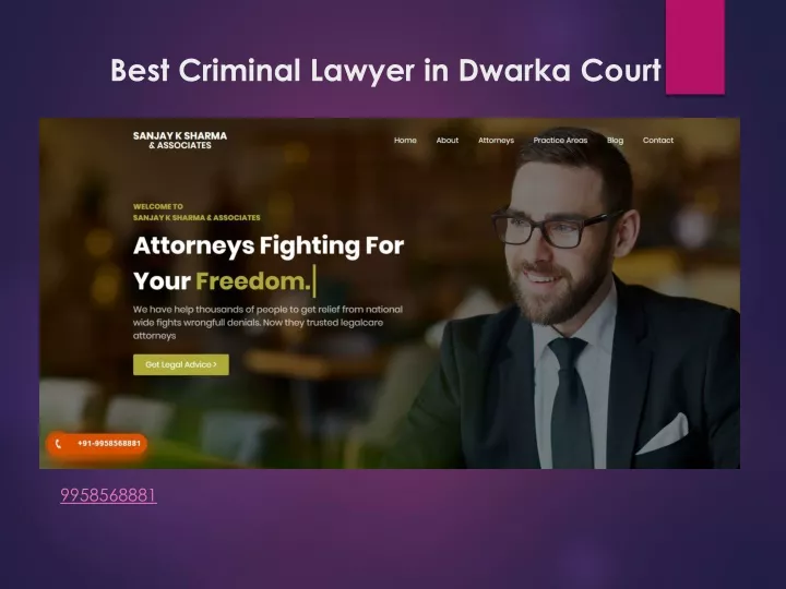 best criminal lawyer in dwarka court