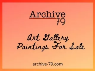 Art Gallery Paintings For Sale – Archive – 79
