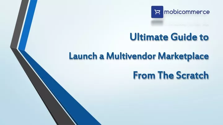 ultimate guide to launch a multivendor marketplace from the scratch