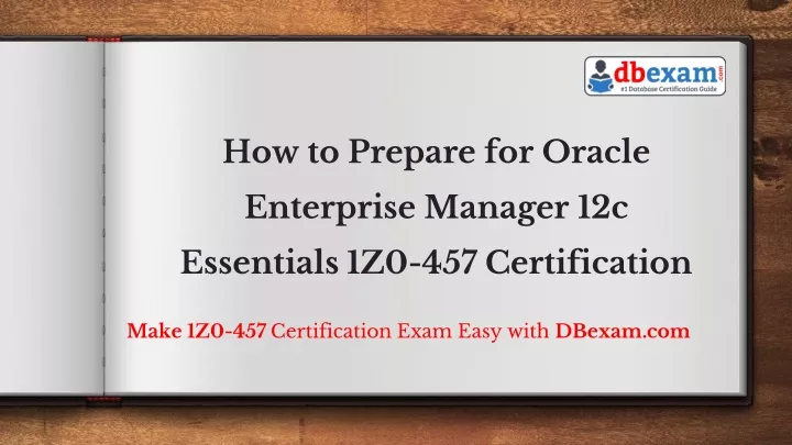 how to prepare for oracle