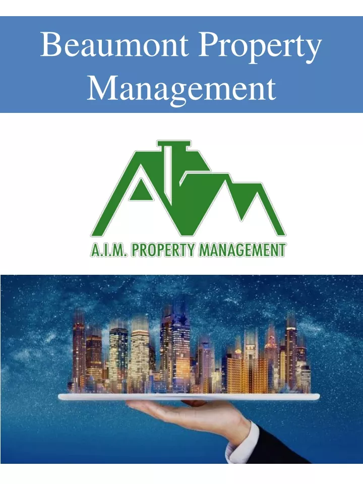 beaumont property management