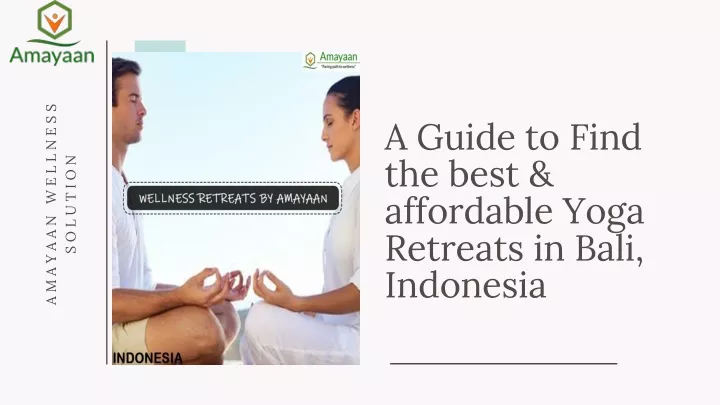 a guide to find the best affordable yoga retreats