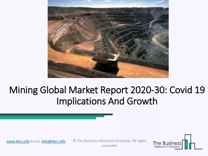 mining global market report 2020 mining global