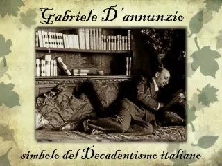 Gabriele D'annunzio