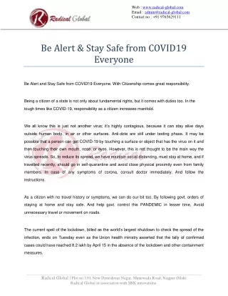 STAY SAFE. STAY AT HOME. FIGHT BACK CORONAVIRUS (COVID-19)
