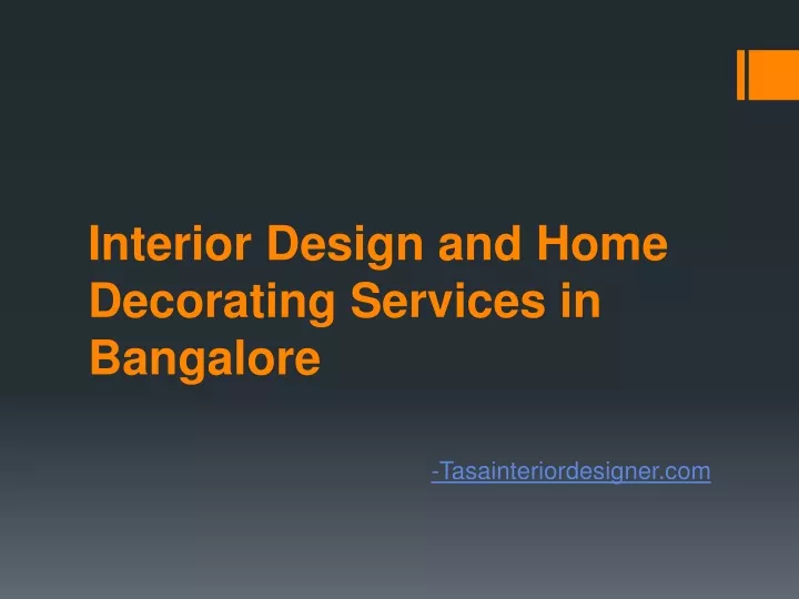 interior design and home decorating services in bangalore