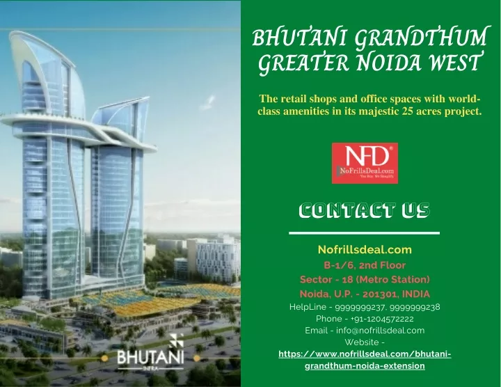 bhutani grandthum greater noida west