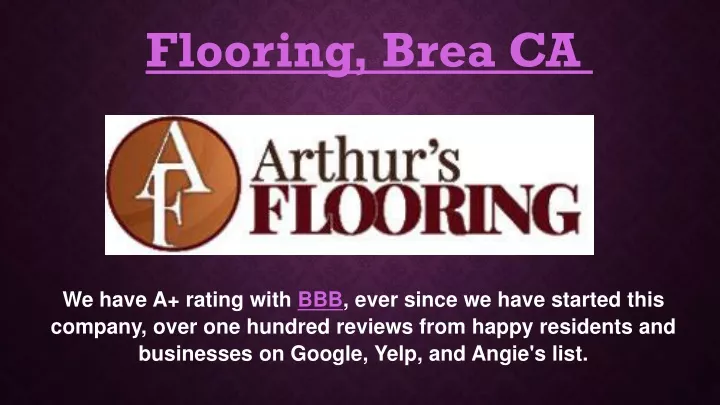 flooring brea ca