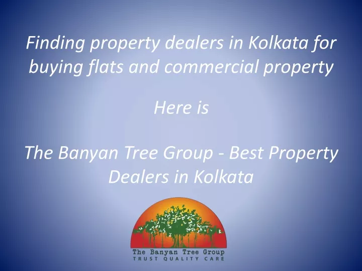 finding property dealers in k olkata for buying