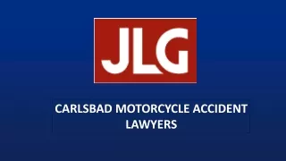 CARLSBAD MOTORCYCLE ACCIDENT LAWYERS