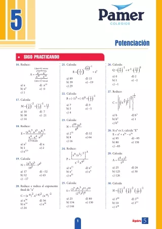 POTENCIACIÓN