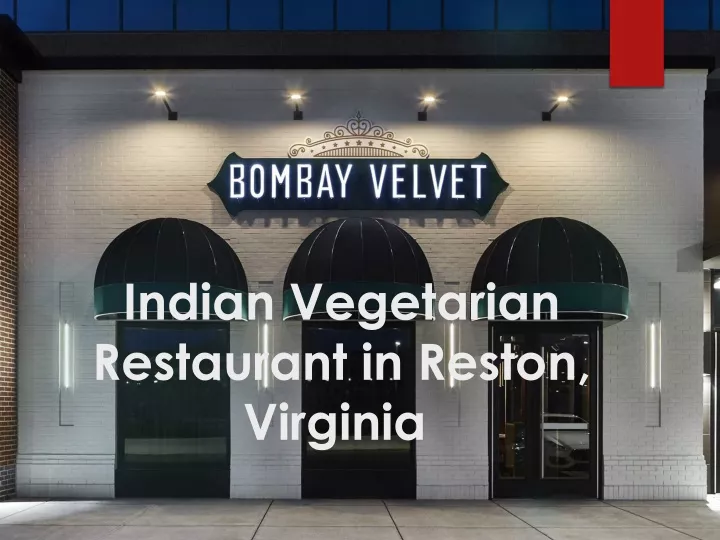 indian vegetarian restaurant in reston virginia