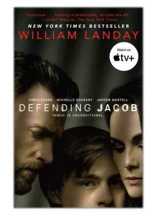 [PDF] Free Download Defending Jacob By William Landay