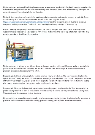 What I Wish I Knew a Year Ago About polystyrene block molding machine