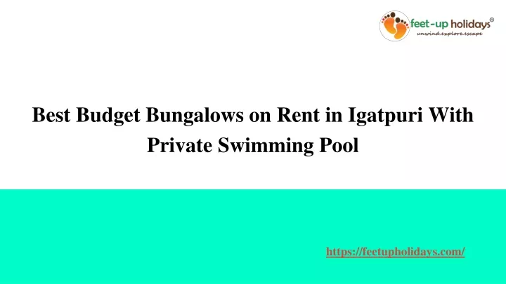best budget bungalows on rent in igatpuri with private swimming pool
