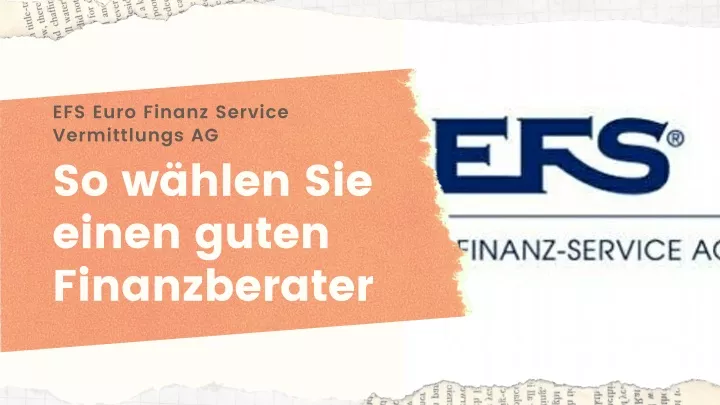 efs euro finanz service vermittlungs ag