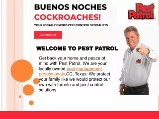 Pest Management Professionals CC, Texas PPT