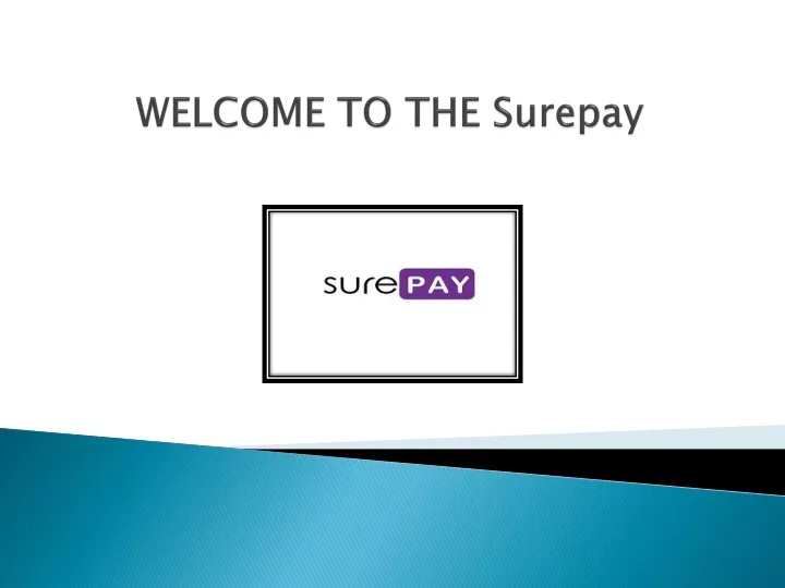 welcome to the surepay