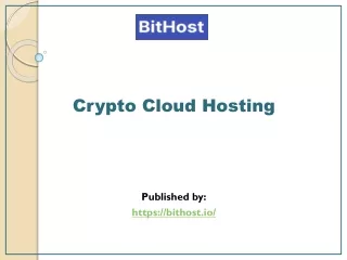 Crypto Cloud Hosting