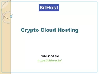 crypto cloud hosting published by https bithost io