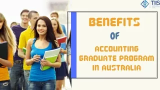 Know The Pros Of Choosing Accounting Graduate Program In Australia