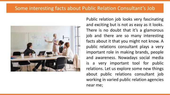 some interesting facts about public relation
