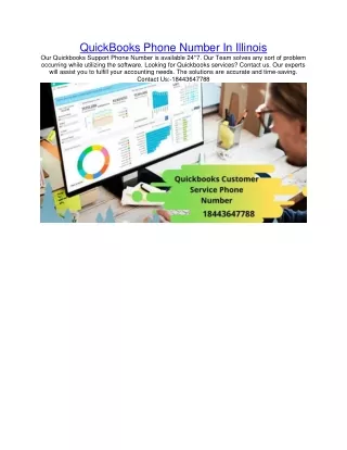quickbooks phone number in illinois