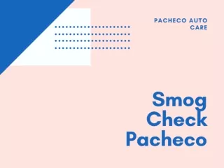 Smog Check Pacheco