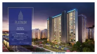 Platinum Towers - 3 & 4 BHK Luxury Apartments Sector28, Gurgaon