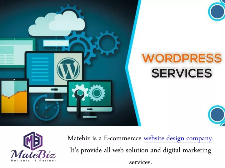 matebiz is a e commercce website design company