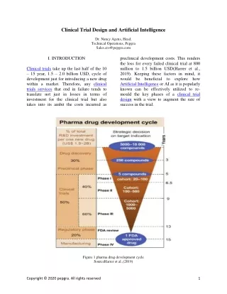 clinical trial design and artificial intelligence