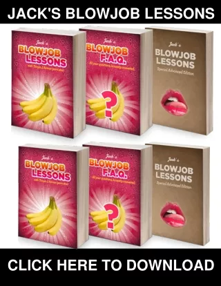 Jacks Blowjob Lessons PDF, eBook by Jack Huston