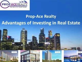 Advantages of Investing in Real Estate