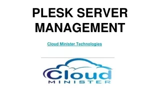 plesk server management