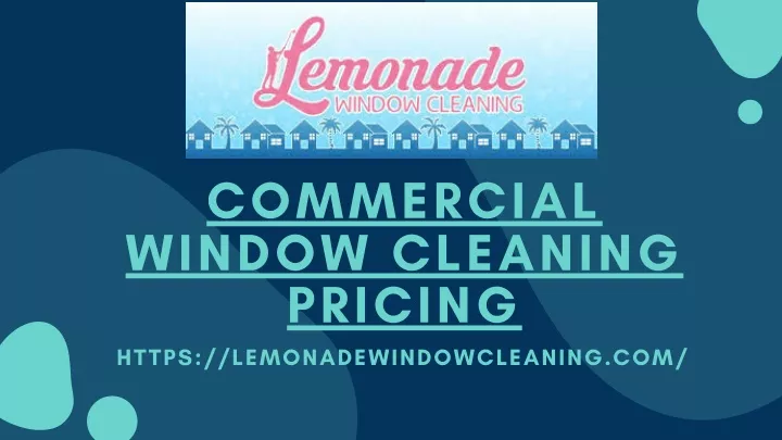 commercial window cleaning pricing