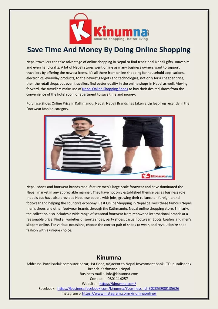 save time and money by doing online shopping