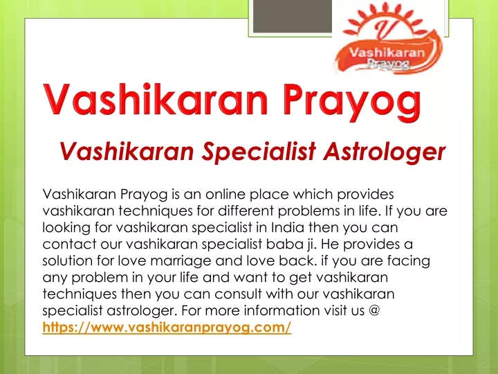 vashikaran prayog